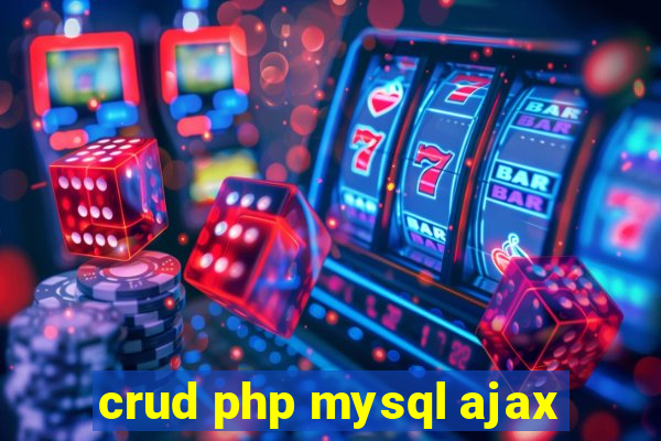 crud php mysql ajax